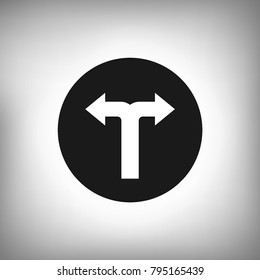 traffic sign icon