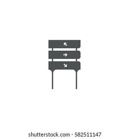 traffic sign icon. sign design