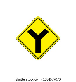 traffic sign icon design template