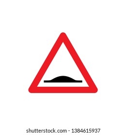 traffic sign icon design template