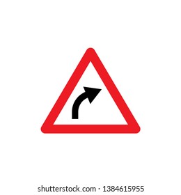 traffic sign icon design template
