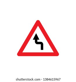 traffic sign icon design template