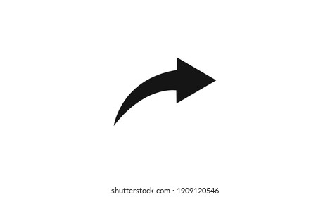 Traffic sign icon isolated on white background. Flat arrow icon illustration

