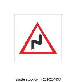 traffic sign icon, road sign icon vector symbol illustration