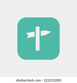 traffic sign icon vector