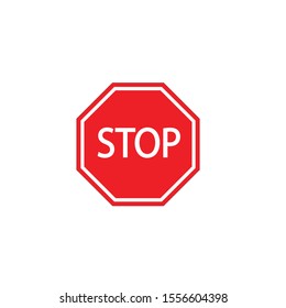 Traffic sign icon vector concept