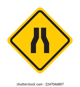 Vektorgrafik-Logo-Design für Verkehrszeichen