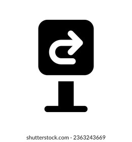 icono de símbolo de tráfico. icono vector para tu sitio web, móvil, presentación y diseño de logotipo.