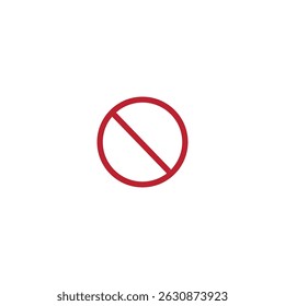 traffic sign image crossed out in the middle vector illustration of traffic sign image crossed out in the middle warning about movement hazard restrictions