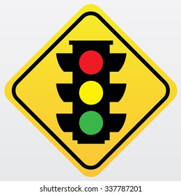 Traffic Sign Light Traffic Sign Stock Vector (Royalty Free) 337787201 ...