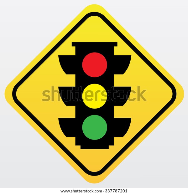Traffic Sign Light Traffic Sign Stock Vector (royalty Free) 337787201 