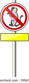 Traffic Sign - Mouse Don't