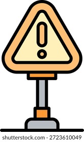 Señal de tráfico Nuevo Vector de diseño de iconos creativos