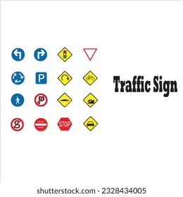 traffic sign on the road