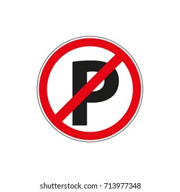 traffic sign parking is prohibited