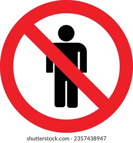 traffic a sign prohibiting stopping