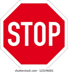 traffic sign stop