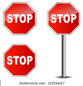 Traffic sign stop