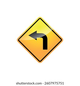 Traffic Sign Street Sign Icon Vector Template