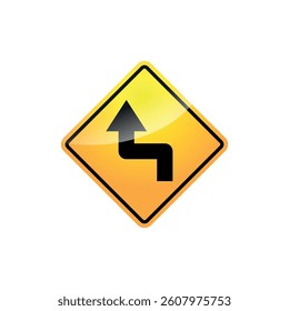 Traffic Sign Street Sign Icon Vector Template