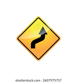 Traffic Sign Street Sign Icon Vector Template