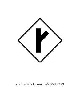 Traffic Sign Street Sign Icon Vector Template