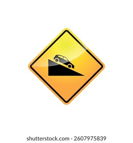 Traffic Sign Street Sign Icon Vector Template