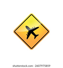 Traffic Sign Street Sign Icon Vector Template