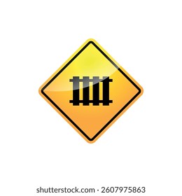 Traffic Sign Street Sign Icon Vector Template