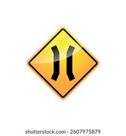 Traffic Sign Street Sign Icon Vector Template