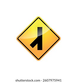 Traffic Sign Street Sign Icon Vector Template