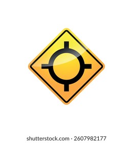 Traffic Sign Street Sign Icon Vector Template