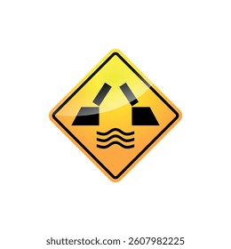 Traffic Sign Street Sign Icon Vector Template