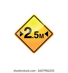 Traffic Sign Street Sign Icon Vector Template