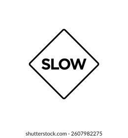 Traffic Sign Street Sign Icon Vector Template