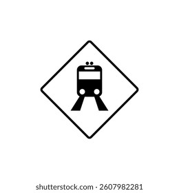 Traffic Sign Street Sign Icon Vector Template