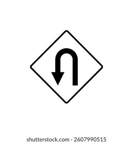 Traffic Sign Street Sign Icon Vector Template