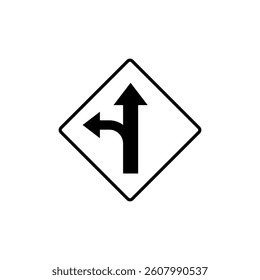 Traffic Sign Street Sign Icon Vector Template