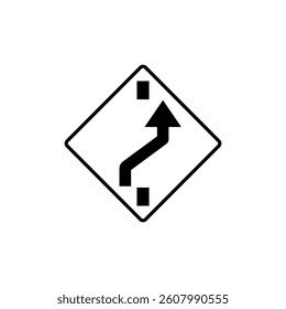 Traffic Sign Street Sign Icon Vector Template