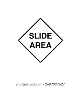 Traffic Sign Street Sign Icon Vector Template