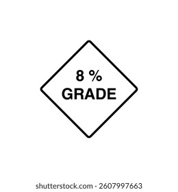 Traffic Sign Street Sign Icon Vector Template