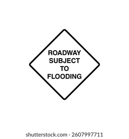 Traffic Sign Street Sign Icon Vector Template