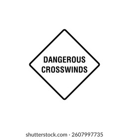 Traffic Sign Street Sign Icon Vector Template