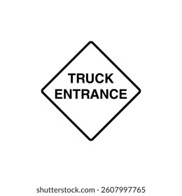 Traffic Sign Street Sign Icon Vector Template