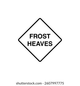 Traffic Sign Street Sign Icon Vector Template