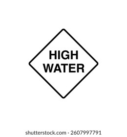 Traffic Sign Street Sign Icon Vector Template