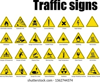 traffic sign tag
