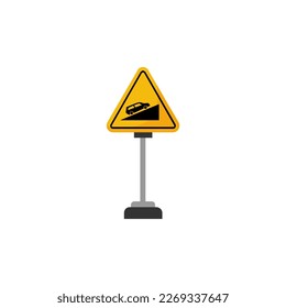 traffic sign triangle logo design
