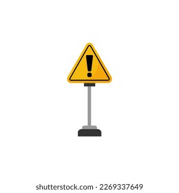 traffic sign triangle logo design