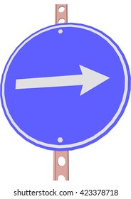 Traffic Sign Turn right